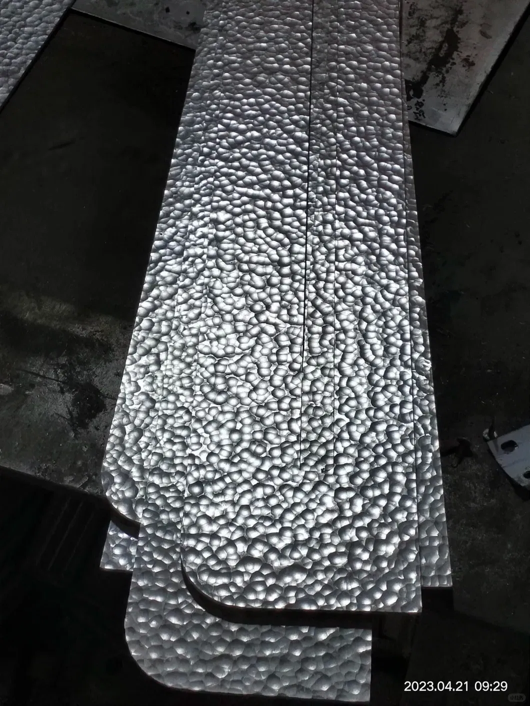 Hammered Metal Stainless Steel Sheet Cladding For Wall Claading Or Ceiling Panel 3