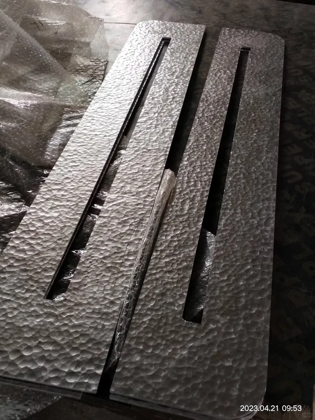 Hammered Metal Stainless Steel Sheet Cladding For Wall Claading Or Ceiling Panel 4