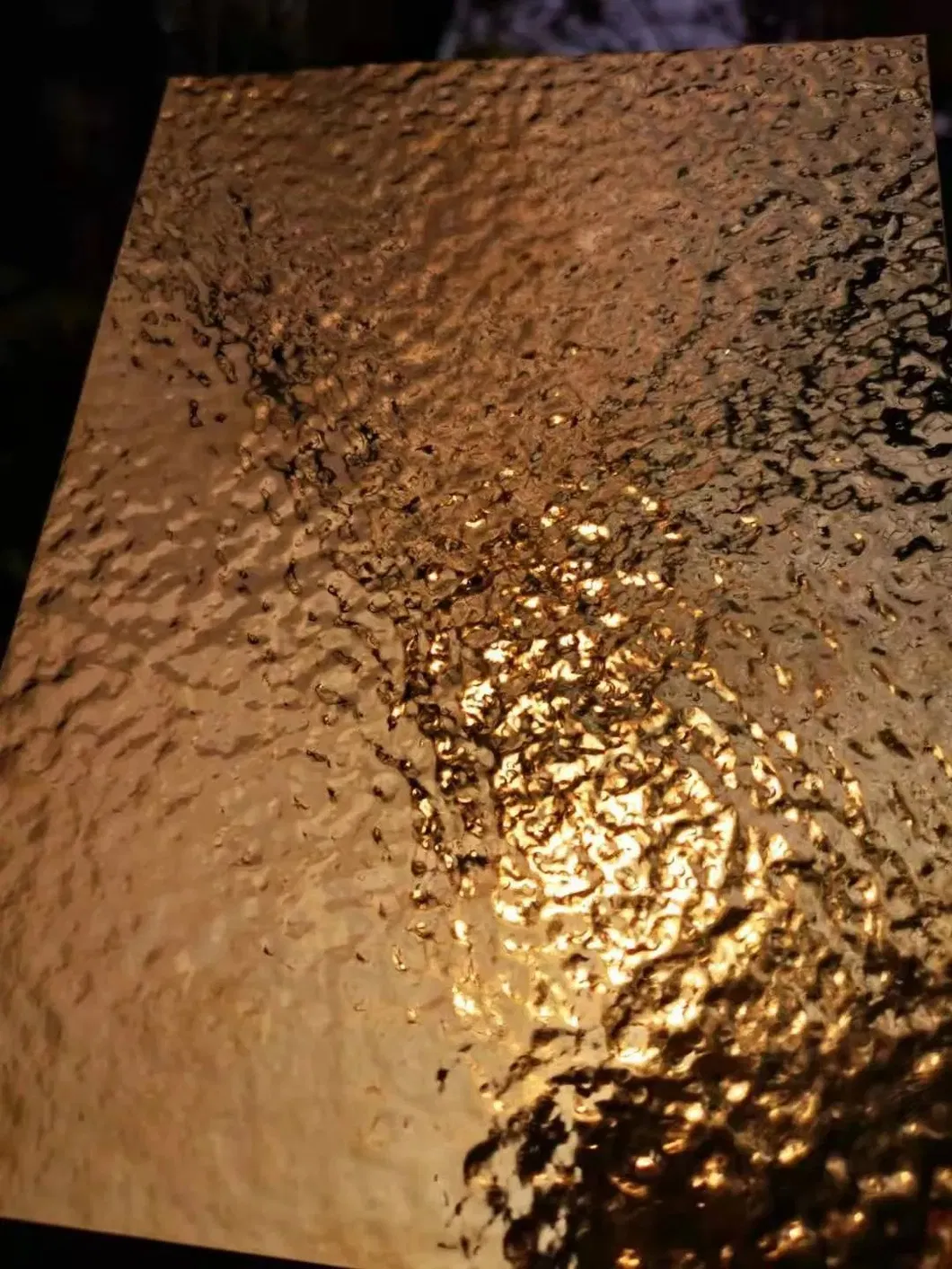 Hammered Metal Stainless Steel Sheet Cladding For Wall Claading Or Ceiling Panel 7