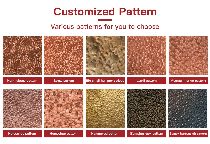 Hammered Metal Stainless Steel Sheet Cladding For Wall Claading Or Ceiling Panel 10